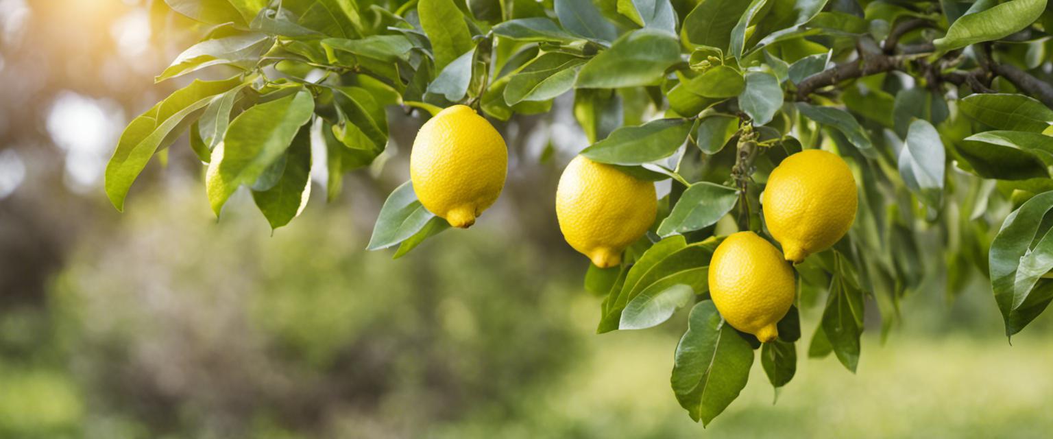 Citron (Citrus limon) des arbres fruitiers Graines -USA-BONSAI