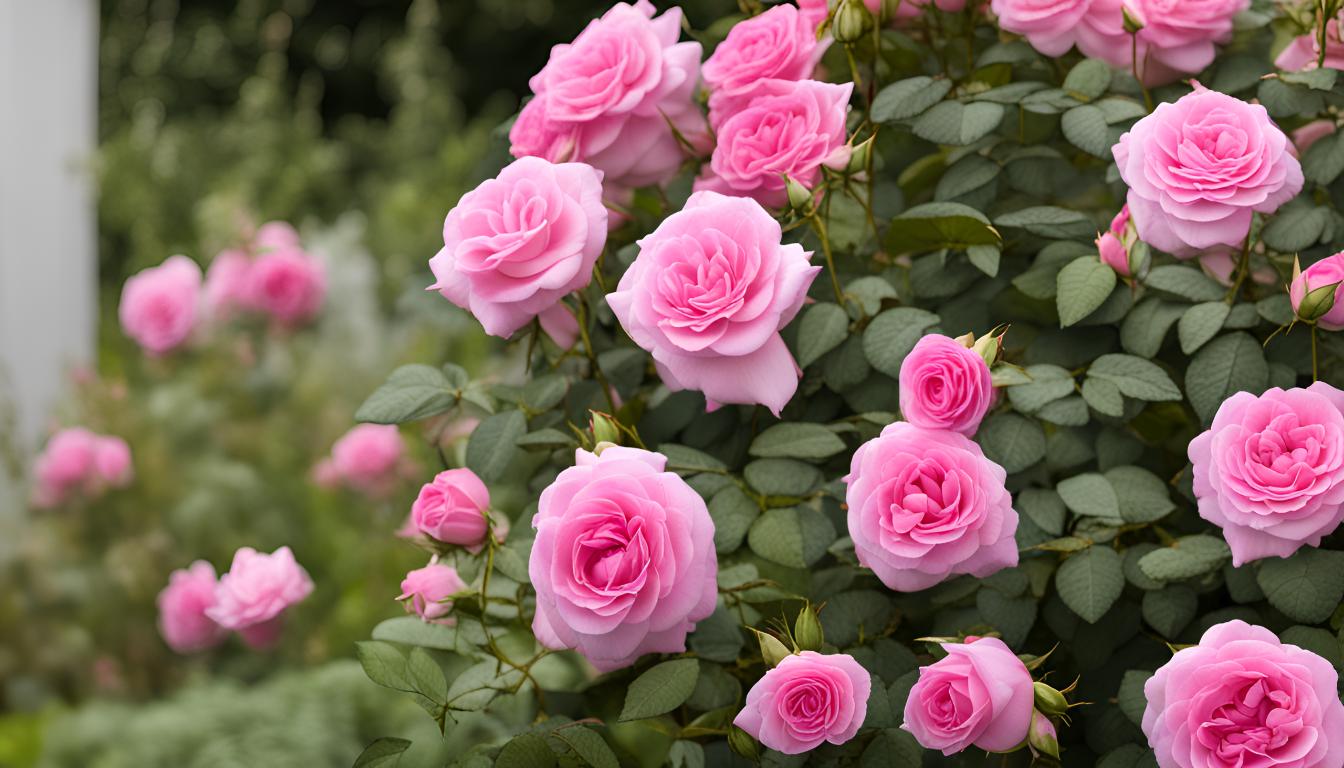 Secrets des rosiers roses dévoilés