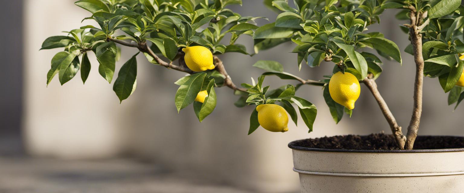 Cultiver un citronnier en pot