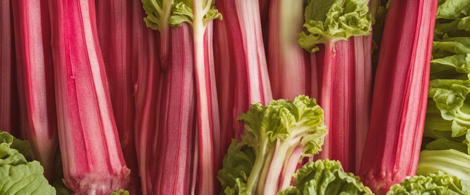 Découvrez les Variétés de Pied de Rhubarbe