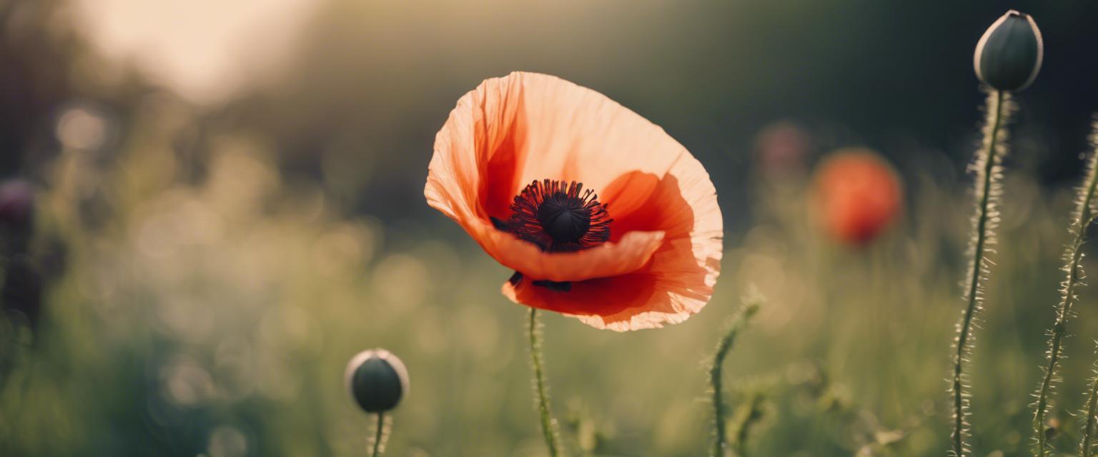 Entretien facile des coquelicots