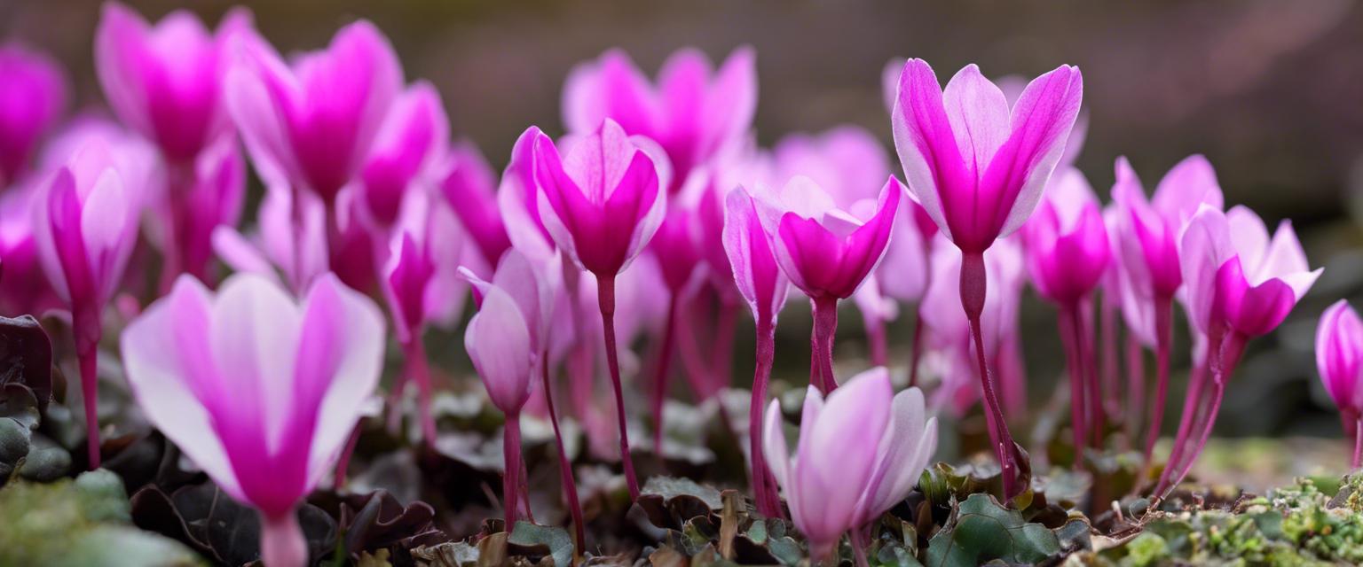 Exploration des Variétés de Cyclamen