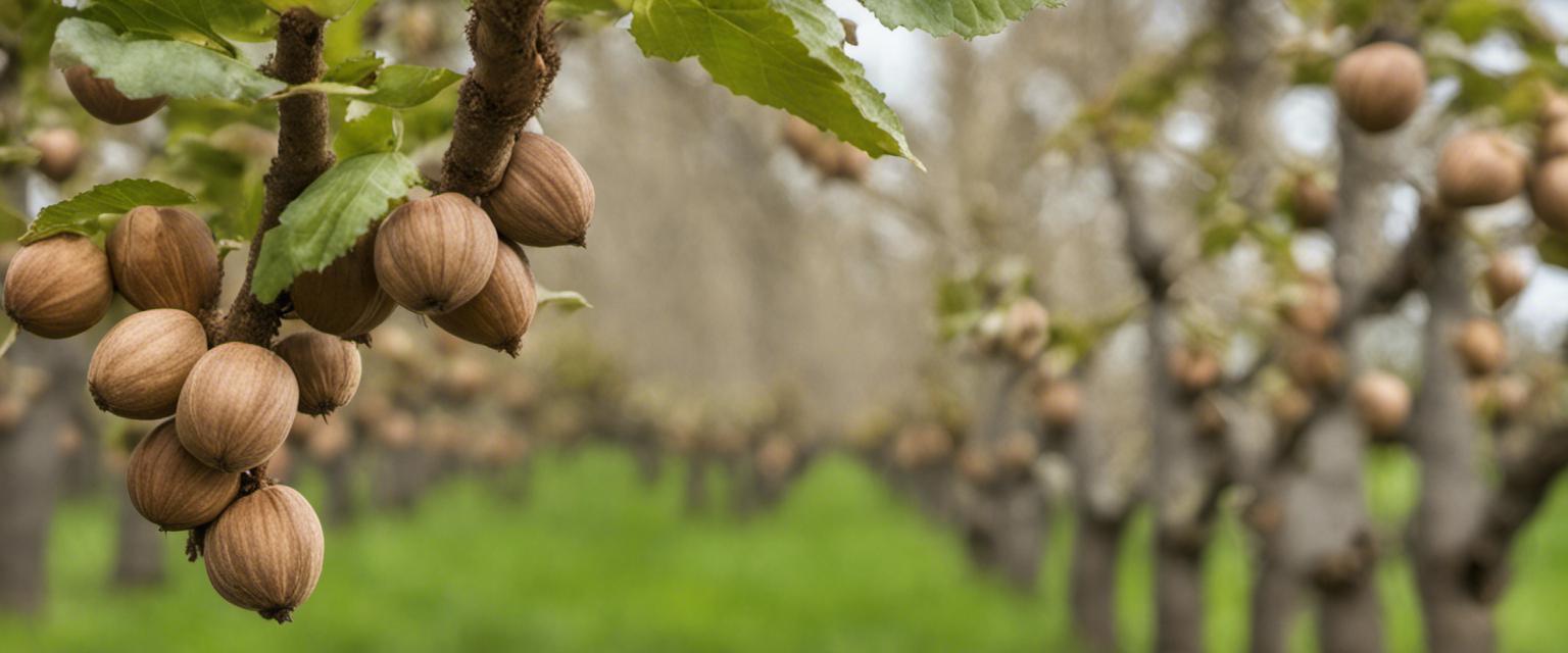 Les noisetiers et le jardinage biologique