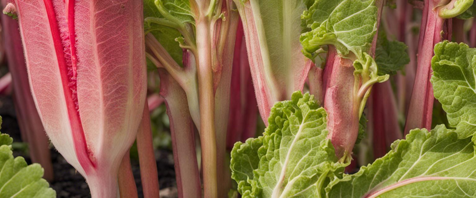 Prendre soin de votre Pied de Rhubarbe