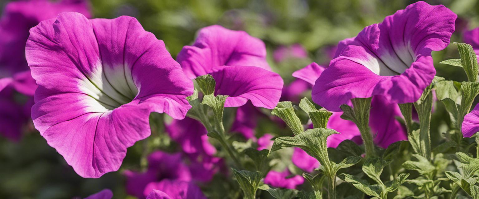 Soin des Pétunias dans le Jardin