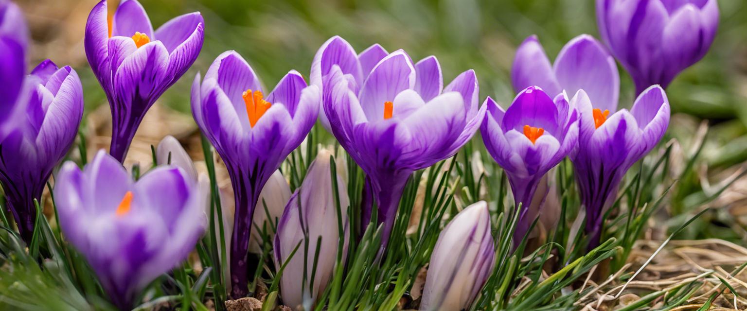 Tout sur les bulbes de crocus