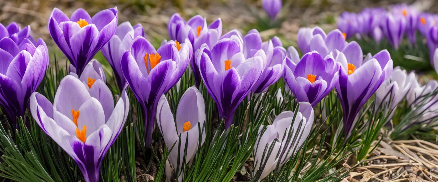 Variétés populaires de crocus