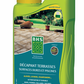 Décapant terrasse, surfaces dures et piscines BHS - Equipement