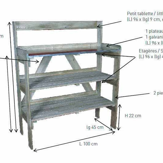 Table de preparation EVOLUTION - Equipement