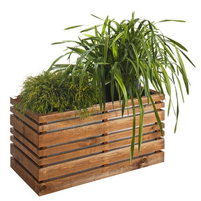 Bac en bois de pin LIGN Z 100 - Plantes