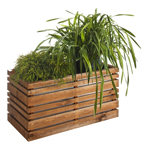 Bac en bois de pin LIGN Z 100 - Plantes